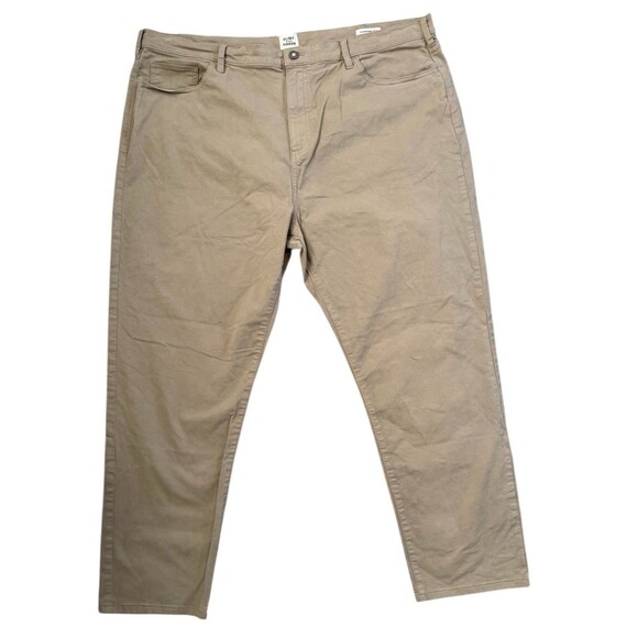 Flint and Tinder 365 Tapered Fit Beige 5 Pocket Pants Men’s Size 44 x 30 - Picture 1 of 9
